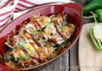 Jalapenos stuffed with BBQ pulled pork and topped with cheese for an amazingly easy and delicious appetizer.